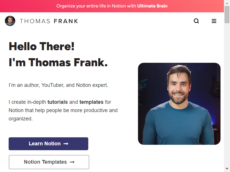 Thomas J Frank